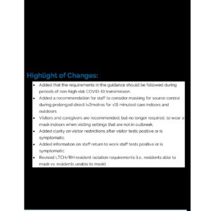 MOH Covid-19 Guidance. LTCH_RH_CLS. June 2023